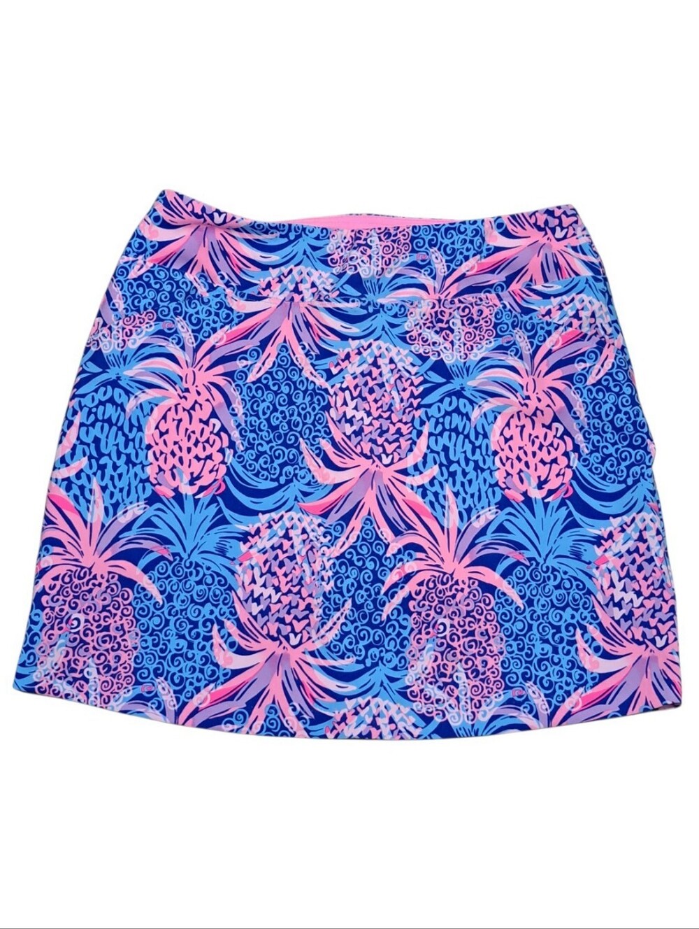 Lilly Pulitzer Luxletic Tropic Down Low Monica Athlethic Active Golf Skort Sz 6